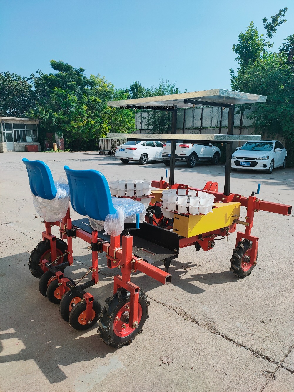 Vegetable Transplanter - Vegetable Seedling Transplanting Machine Pepper, Pine