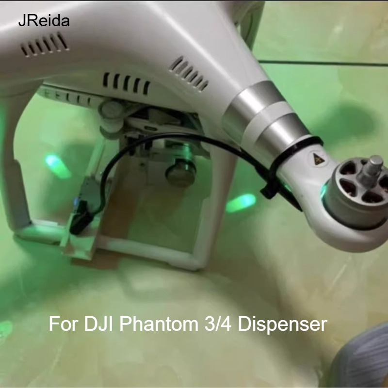 Drone Crop Sprayer - Lightweight drone dropper with light sensor
