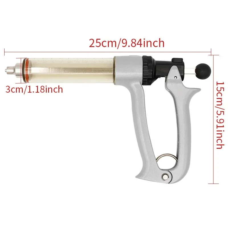25/50ml Semi-Automatic Veterin - Veterinary Syringe Gun recensie en prijs