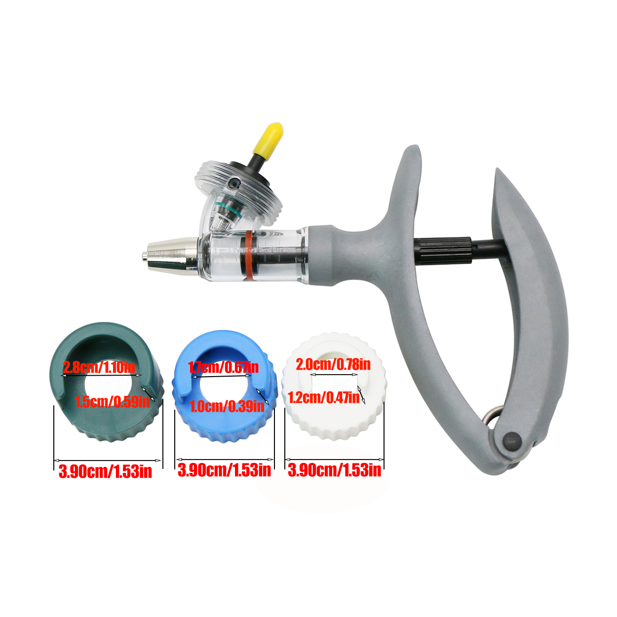 1ml/2ml/ 5ml Livestock Continu - Veterinary Syringe Gun recensie en prijs