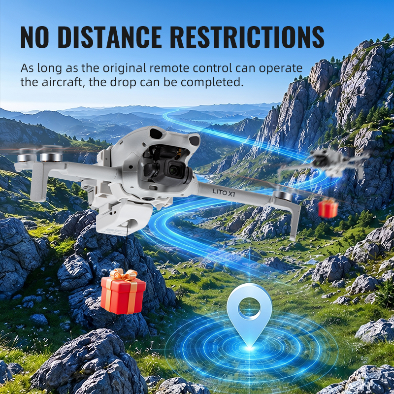 Airdrop System 12KM for DJI Li - Drone Crop Sprayer recensie en prijs