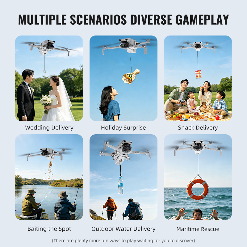 Airdrop System 12KM for DJI Li - Drone Crop Sprayer recensie en prijs