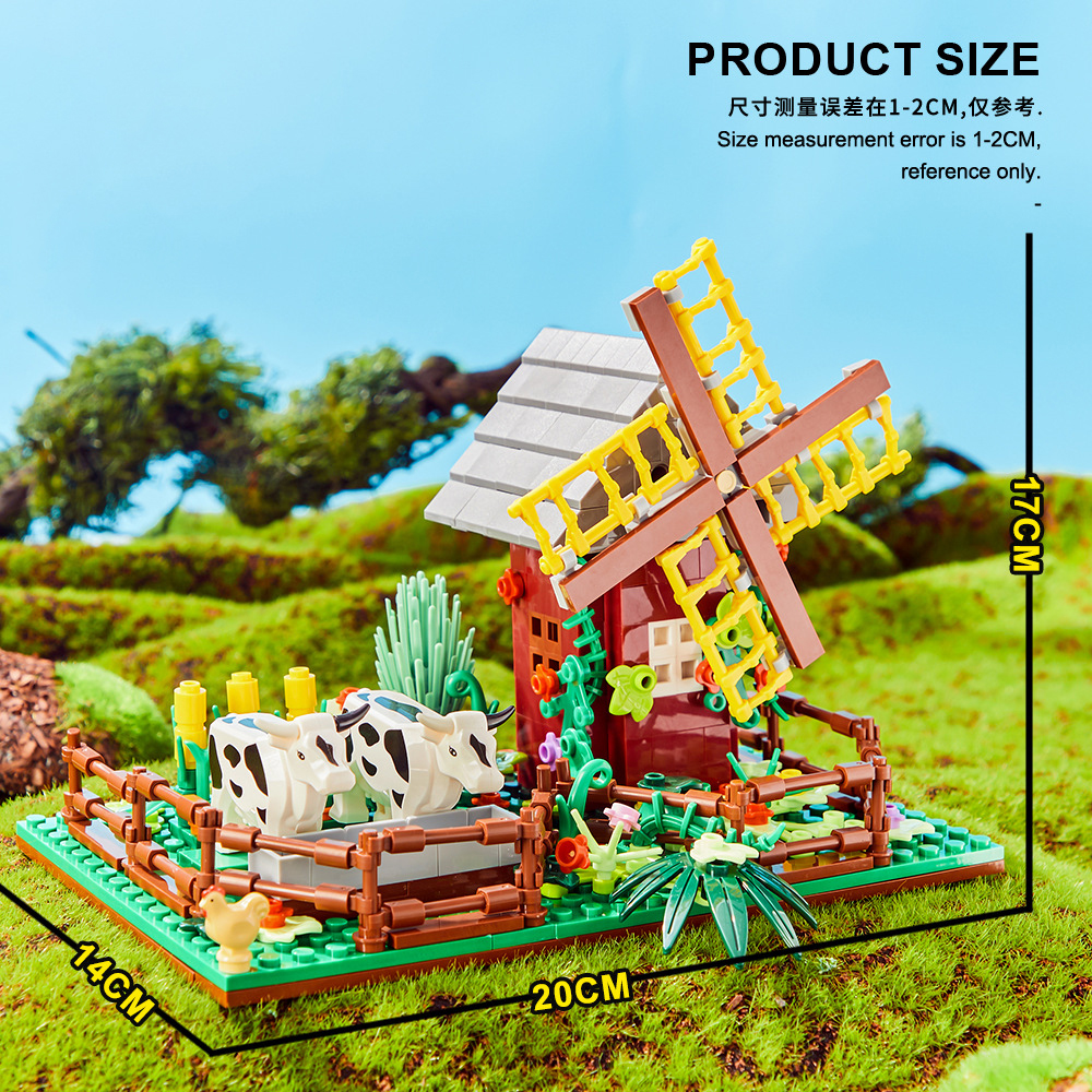 Happy Ranch MOC Building Block - Agriculture Farming Types recensie en prijs