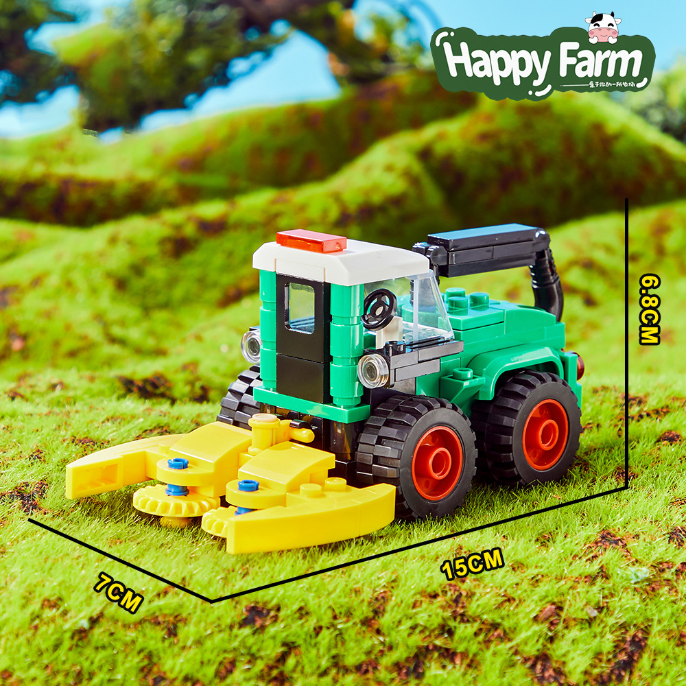 Happy Ranch MOC Building Block - Agriculture Farming Types recensie en prijs
