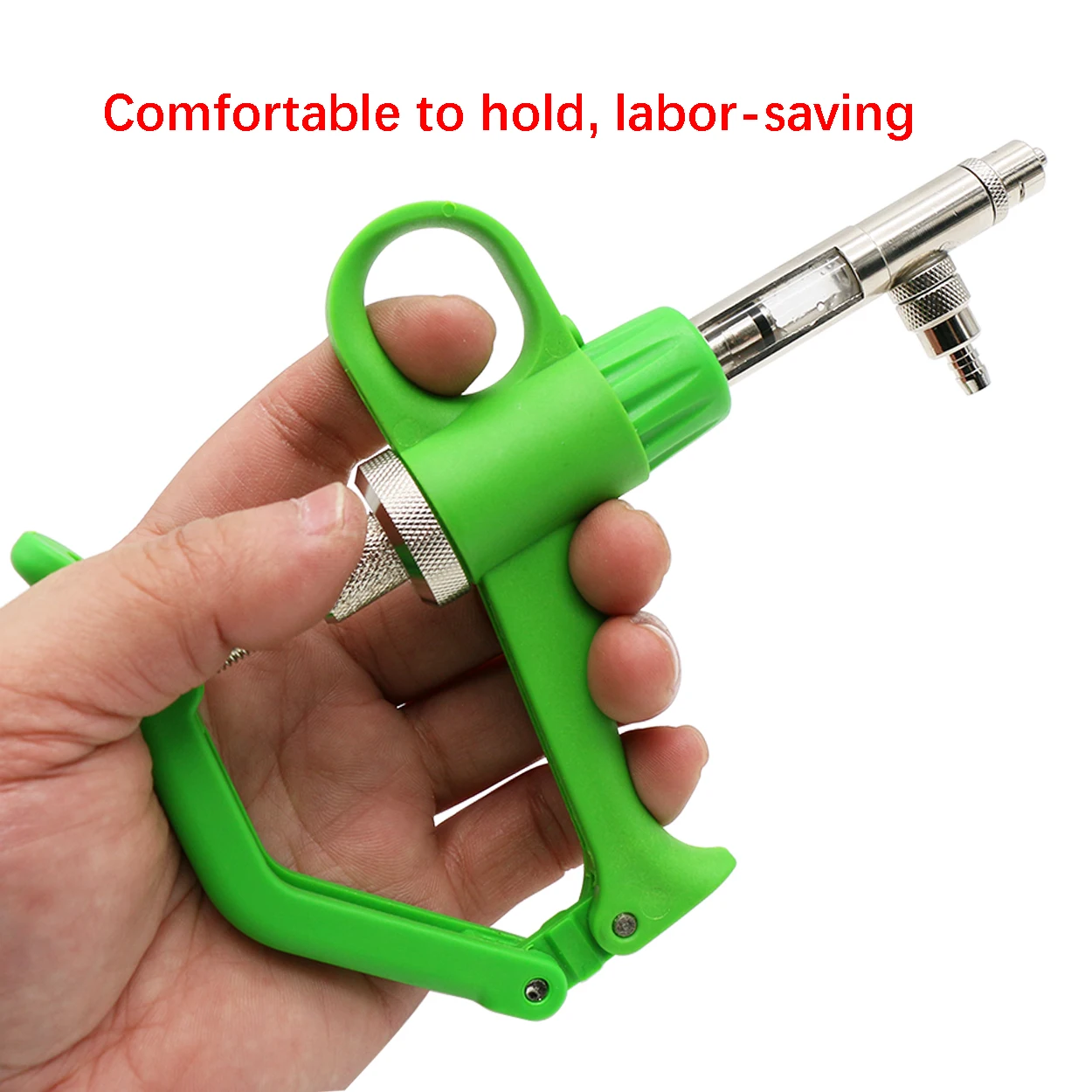 1Pc 1/2ml Automatic Syringe Po - Veterinary Syringe Gun recensie en prijs