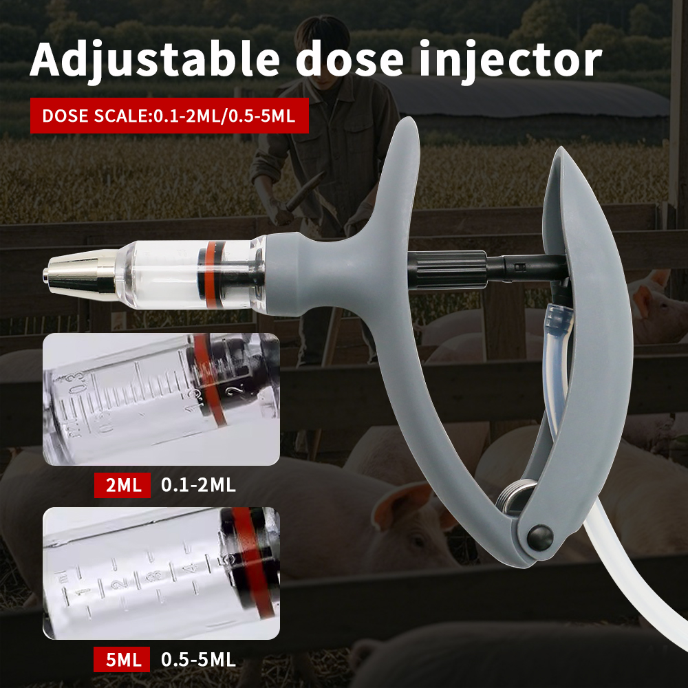 1 Pc 2ml / 5ml Animal Continuo - Veterinary Syringe Gun recensie en prijs