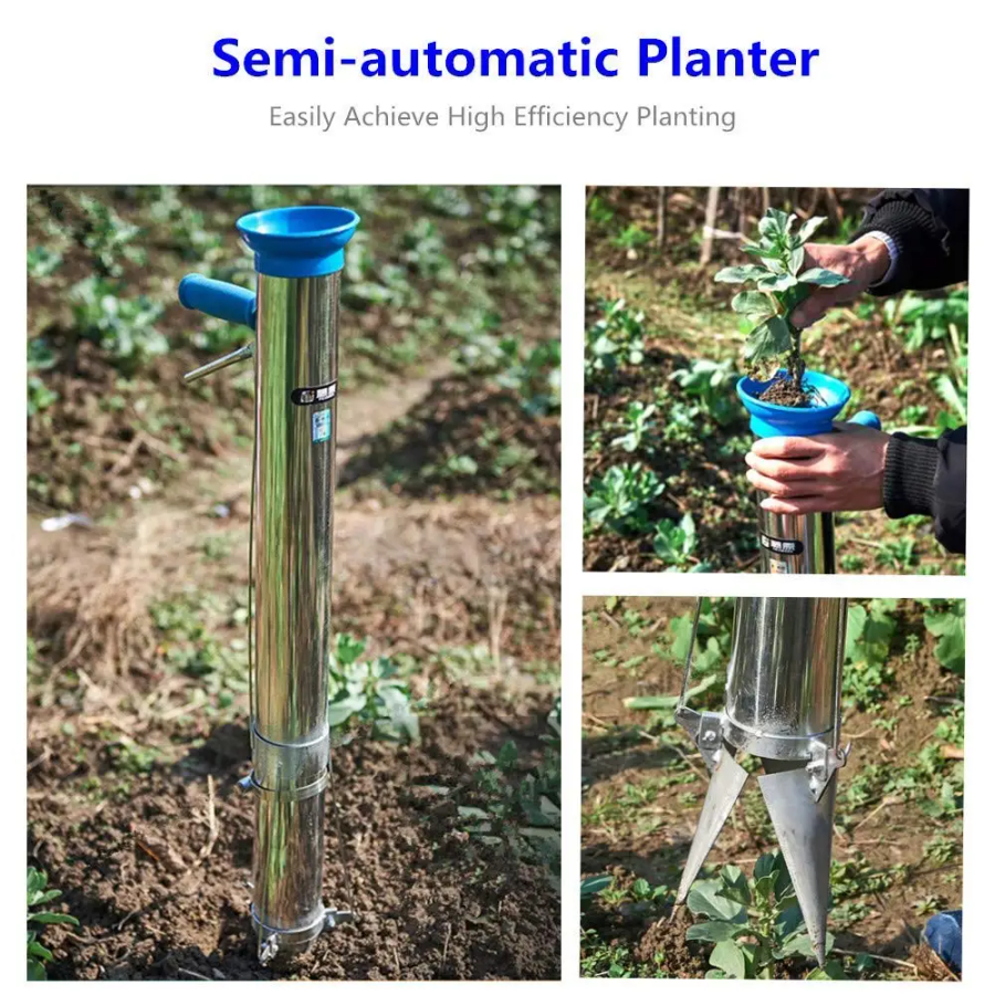 Stainless Steel Manual Seedlin - Vegetable Transplanter recensie en prijs
