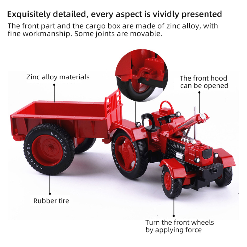 1/18 Vintage Farm Tractor Mode - Farming Agriculture Model recensie en prijs