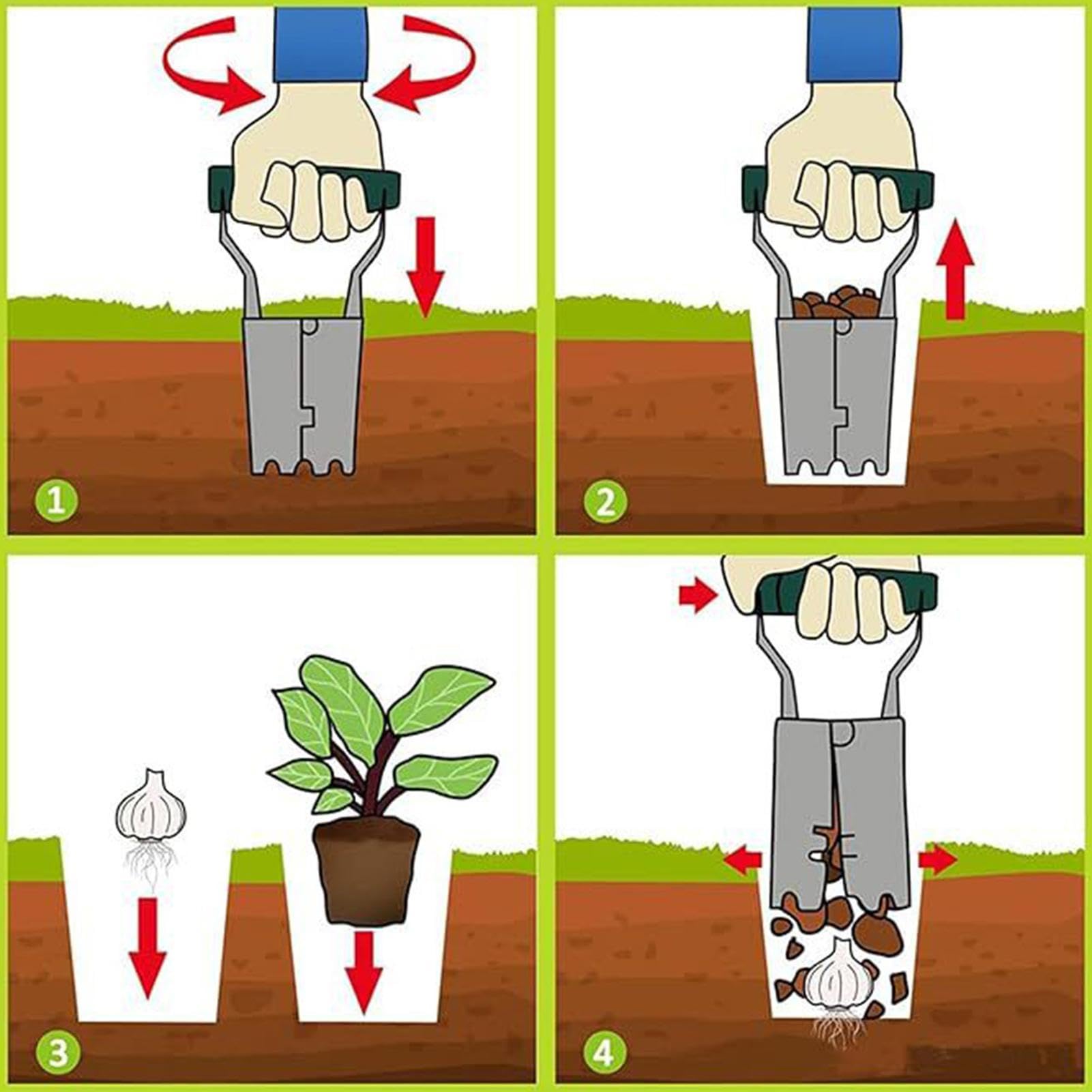 Vegetable Garden Seedling Tran - Vegetable Transplanter recensie en prijs