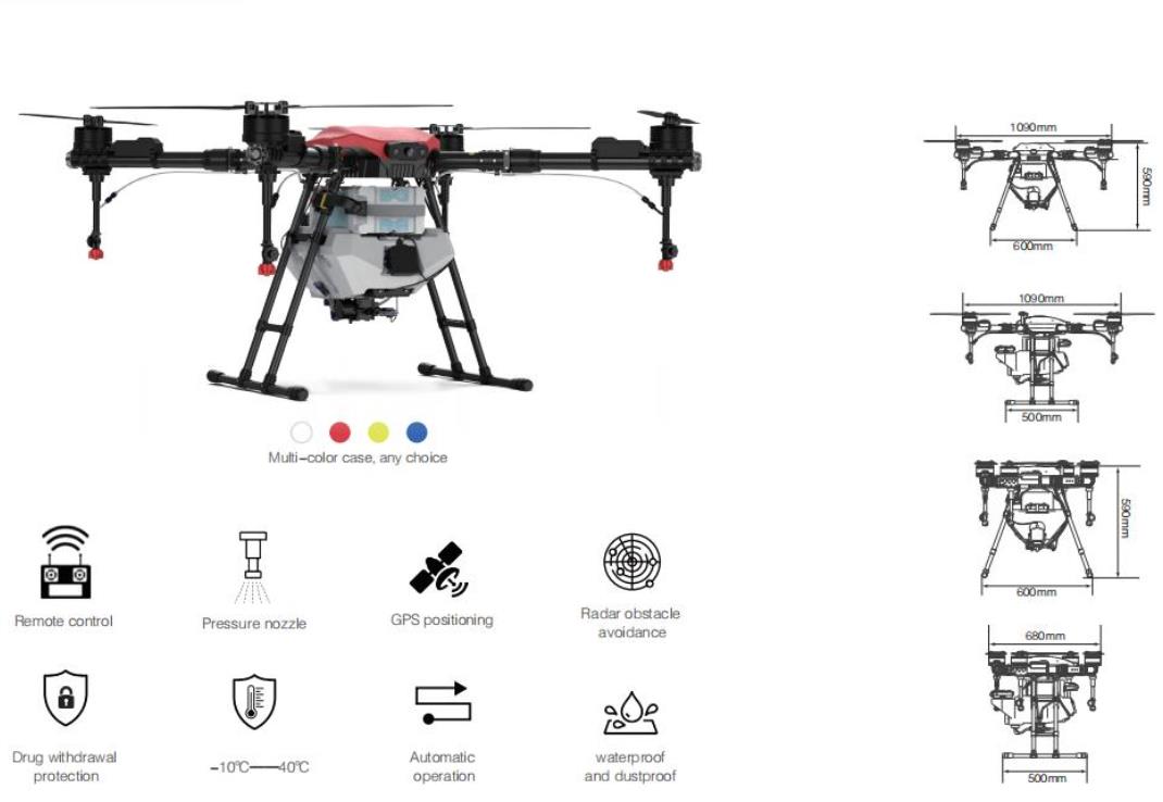 Professional 16L Agricultural  - Drone Crop Sprayer recensie en prijs