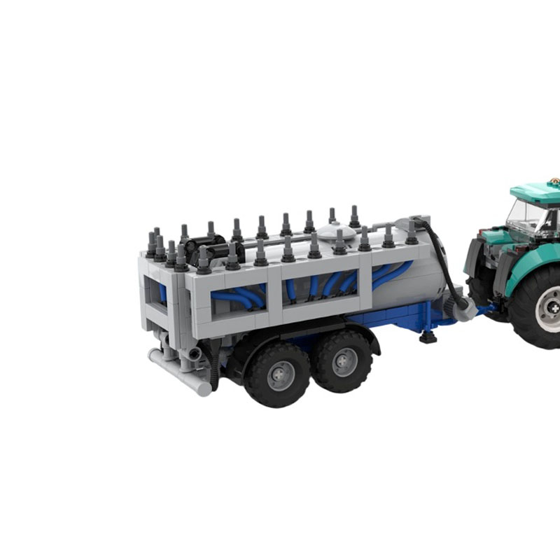 City Tractor MOC Building Bloc - Farming Agriculture Model recensie en prijs