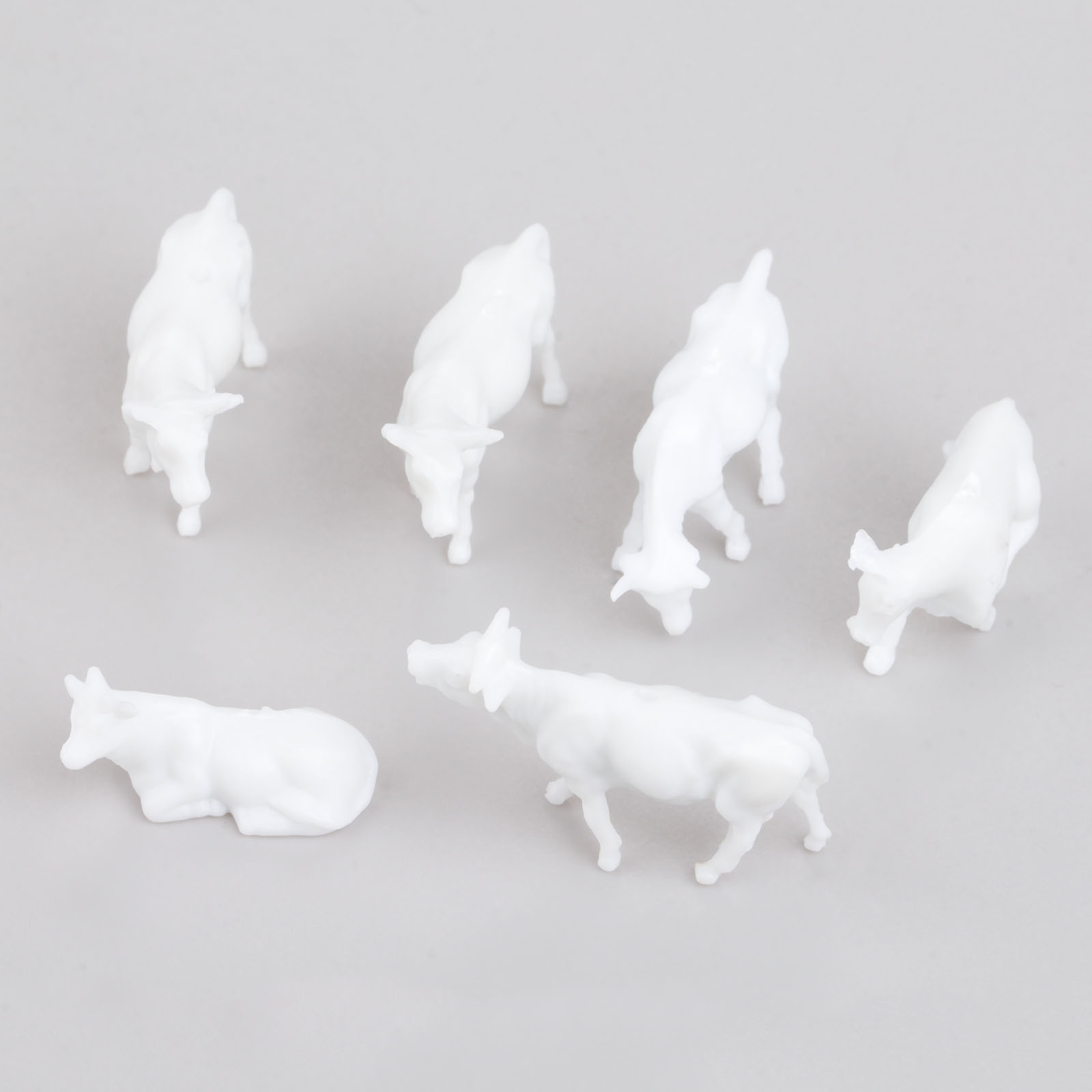 100pcs White Model Cows Scale  - Farming Agriculture Model recensie en prijs