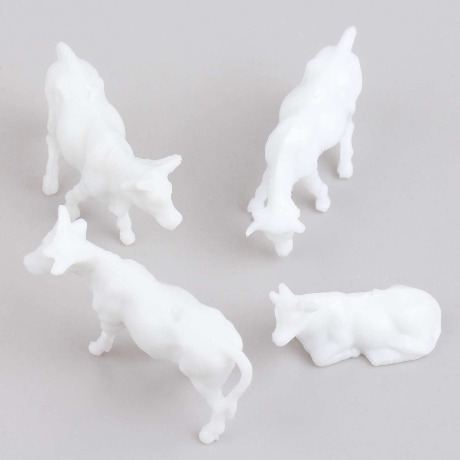 100pcs White Model Cows Scale  - Farming Agriculture Model recensie en prijs