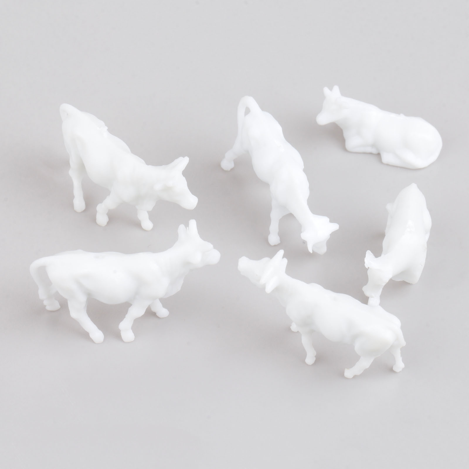 100pcs White Model Cows Scale  - Farming Agriculture Model recensie en prijs