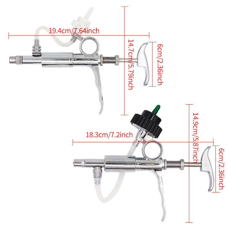 0.5-5Ml Continuous Syringe too - Veterinary Syringe Gun recensie en prijs