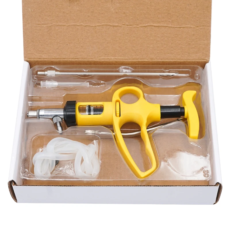 1 Set 5Ml/10Ml Adjustable Cont - Veterinary Syringe Gun recensie en prijs