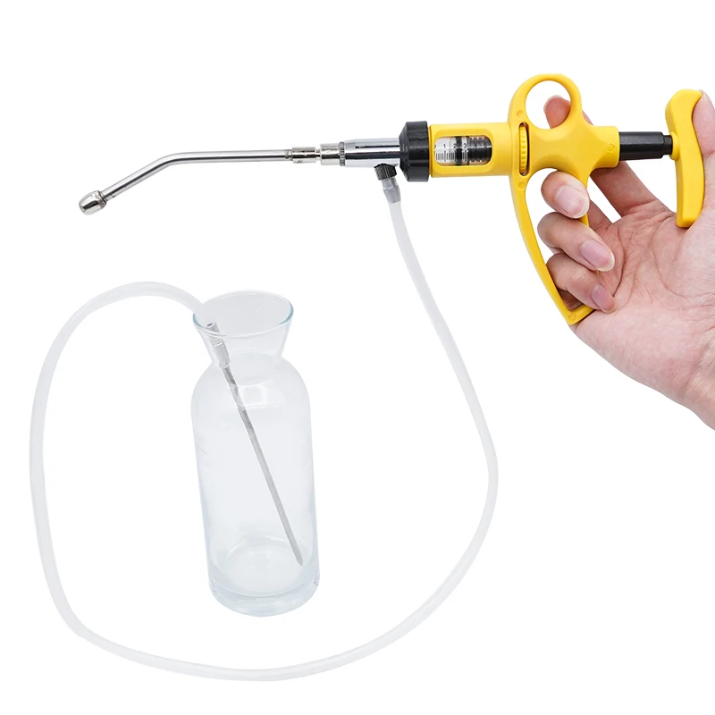 1 Set 5Ml/10Ml Adjustable Cont - Veterinary Syringe Gun recensie en prijs
