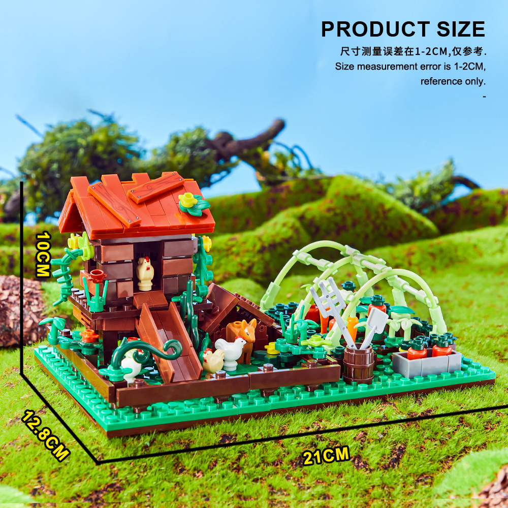 Happy Ranch MOC Building Block - Agriculture Farming Types recensie en prijs
