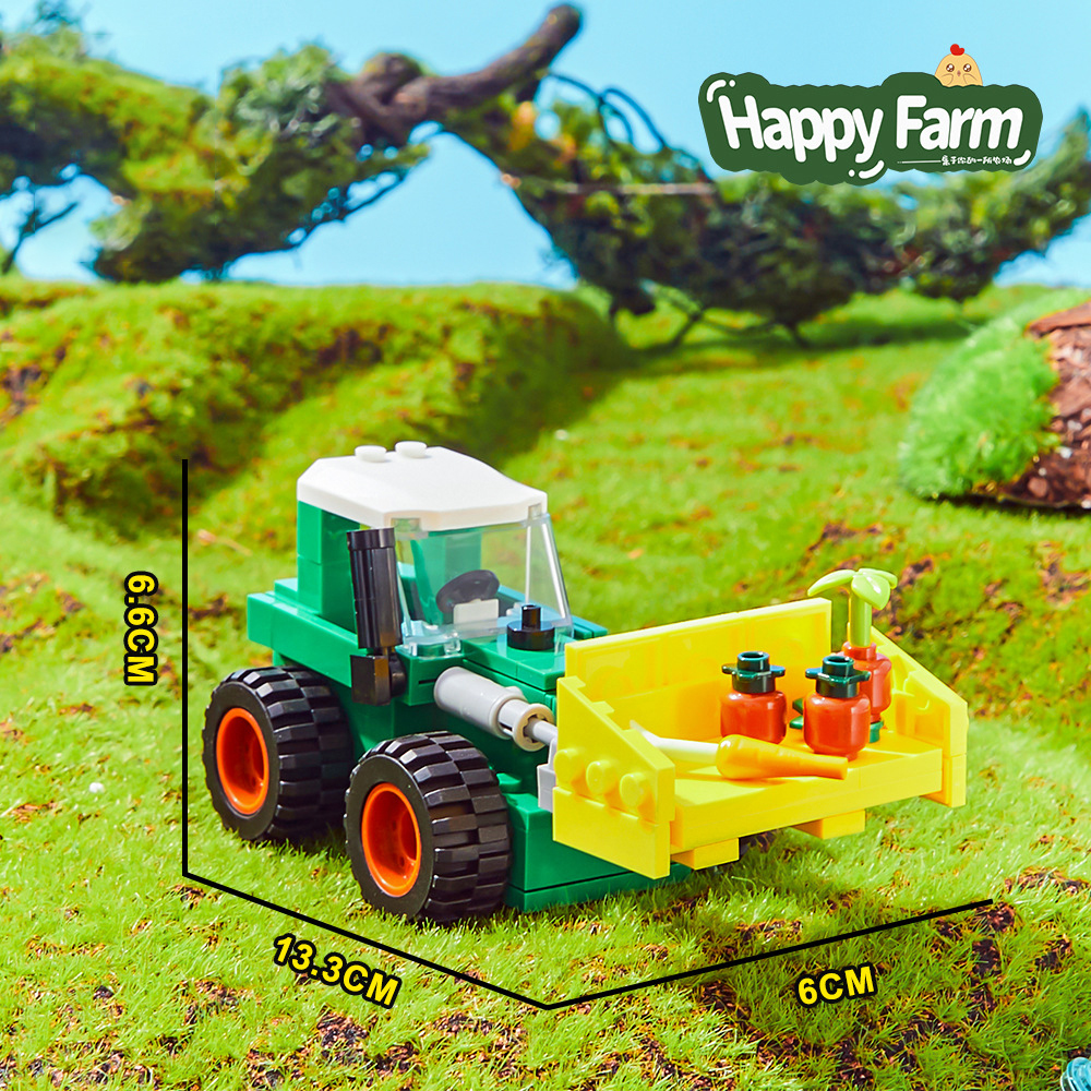 Happy Ranch MOC Building Block - Agriculture Farming Types recensie en prijs