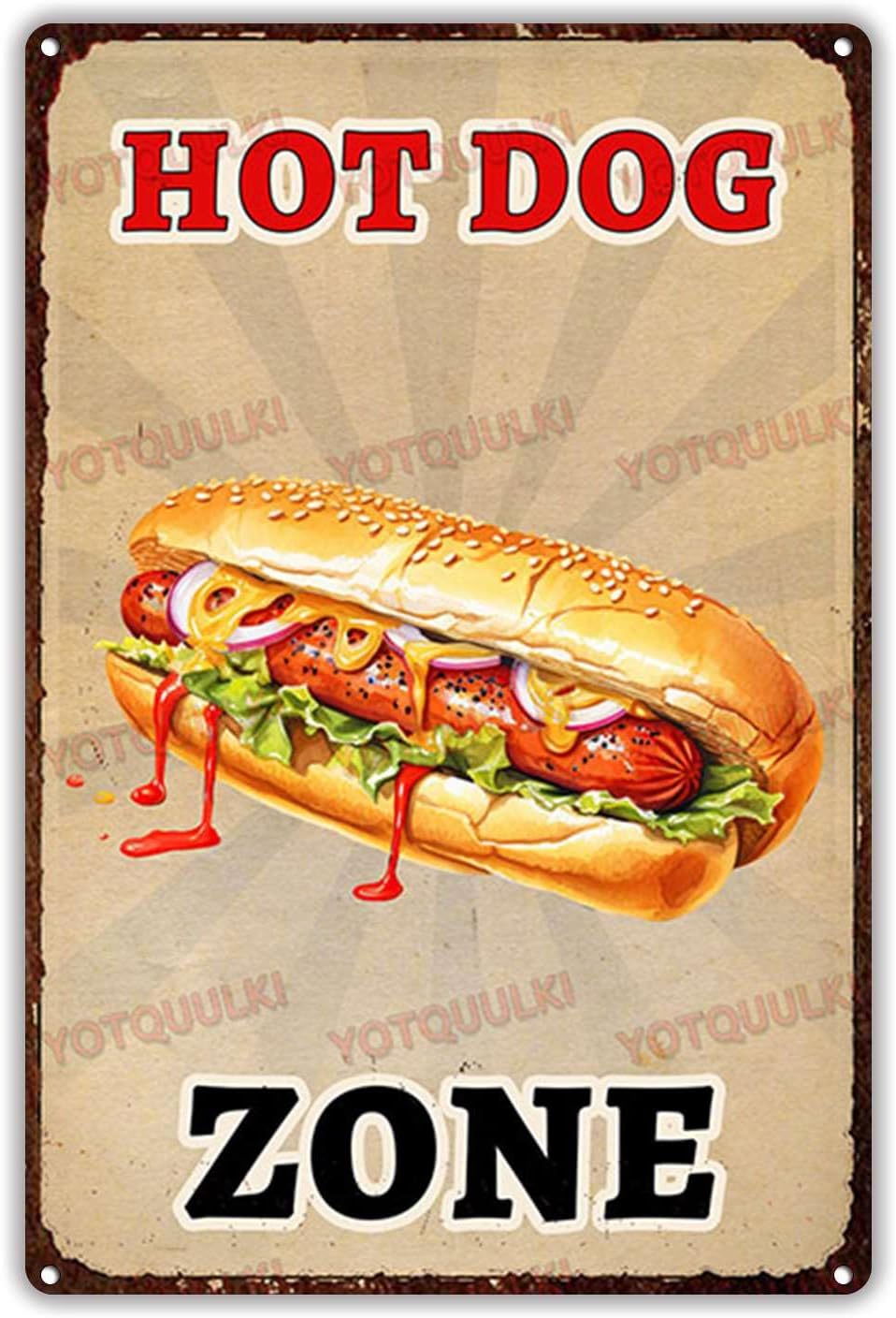 Hot Dog Zone Wall Art Canvas F - Farming Zone recensie en prijs