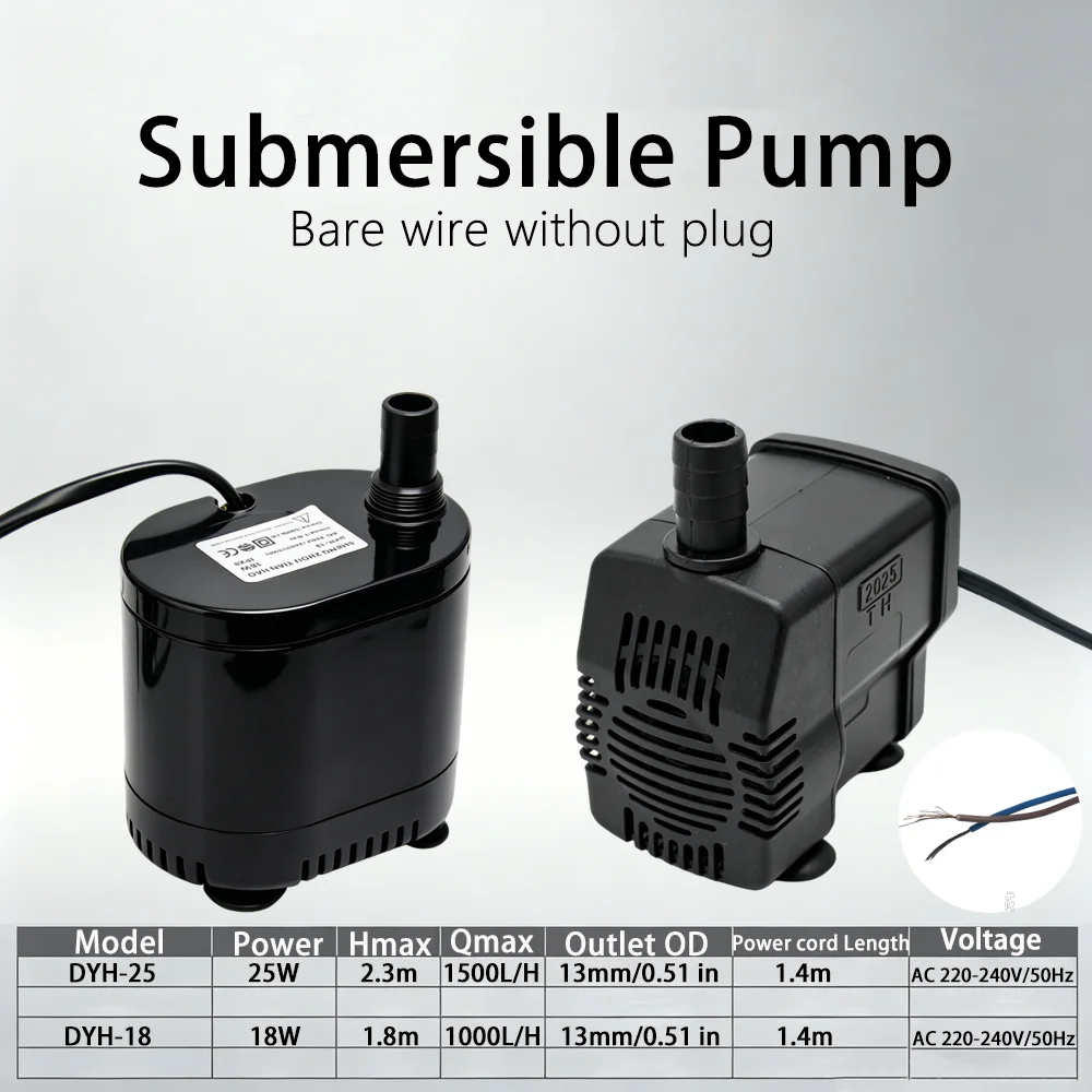 1PC Submersible Pump with Bare - Aquaculture Aerator Pump recensie en prijs