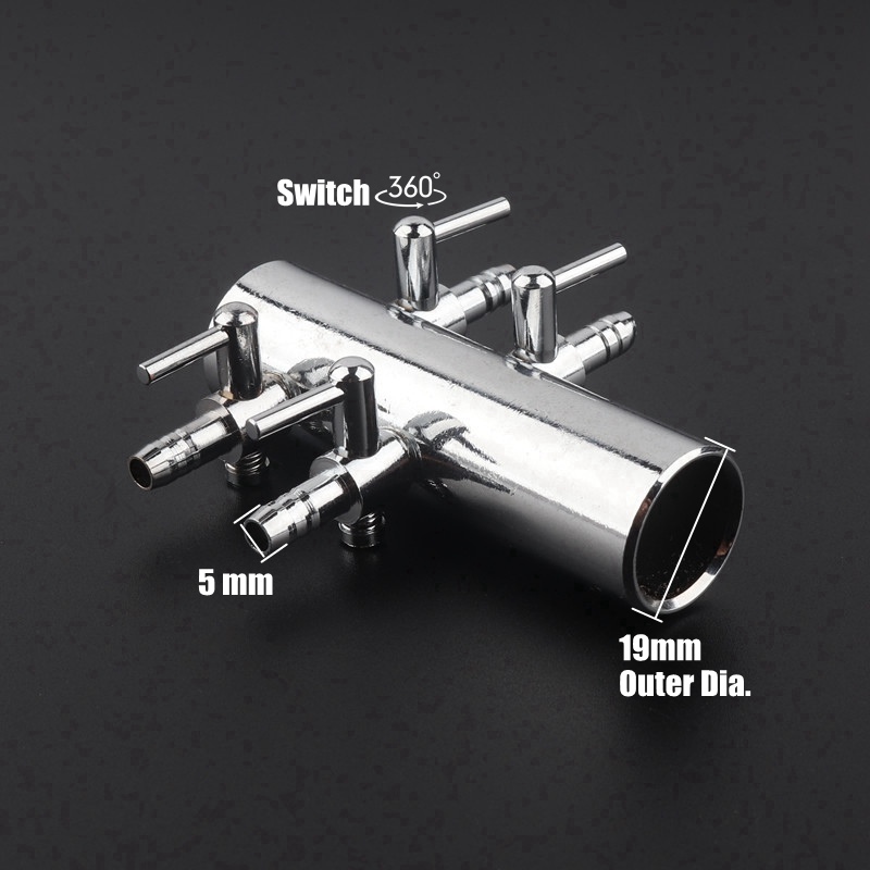 4~12 Ways 19mm-5mm Stainless S - Aquaculture Aerator Pump recensie en prijs